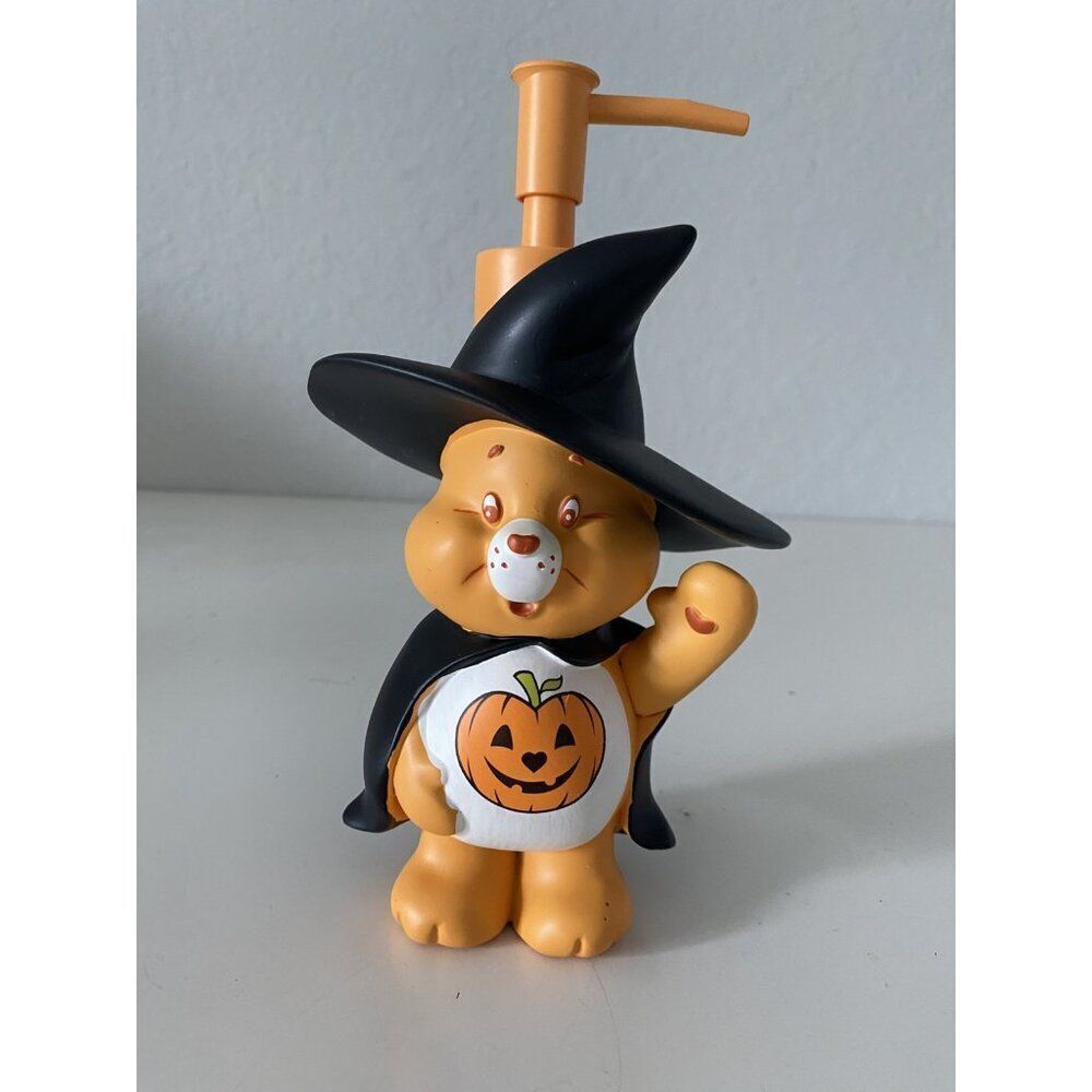 Care Bears Trick or Sweet Bear Halloween Pumpkin Soap Lotion Dispenser Pump‎ NEW